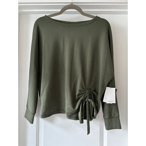 Westbound Green Longsleeve Top NWT Petite Small - Picture 1 of 4